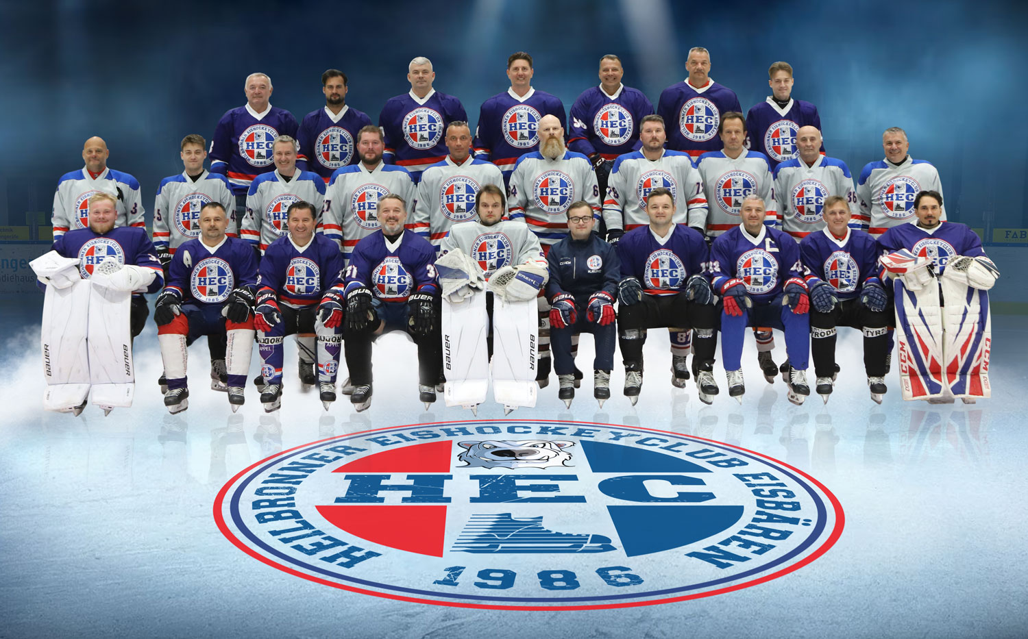 Mannschaftsbild Eisbären 2