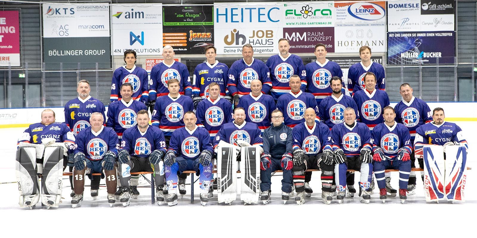Mannschaftsbild Eisbären 2