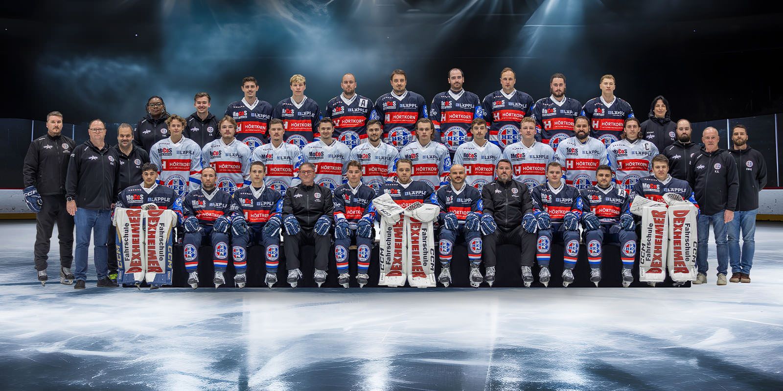 Mannschaftsbild HEC Eisbären